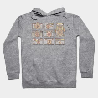 Grey Classic Camera Hoodie